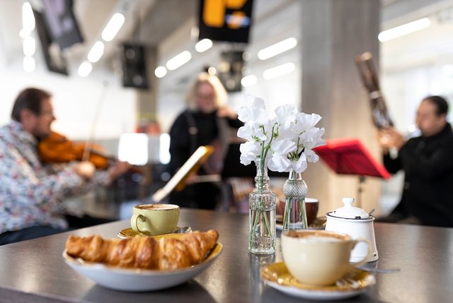 Concert breakfast with Berliner Philharmoniker, Photo: Frederike van der Stræten / Berliner Philharmoniker