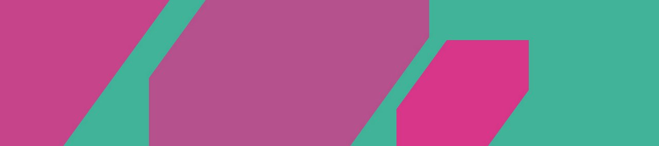 Lilac and pink shapes on a greenish background