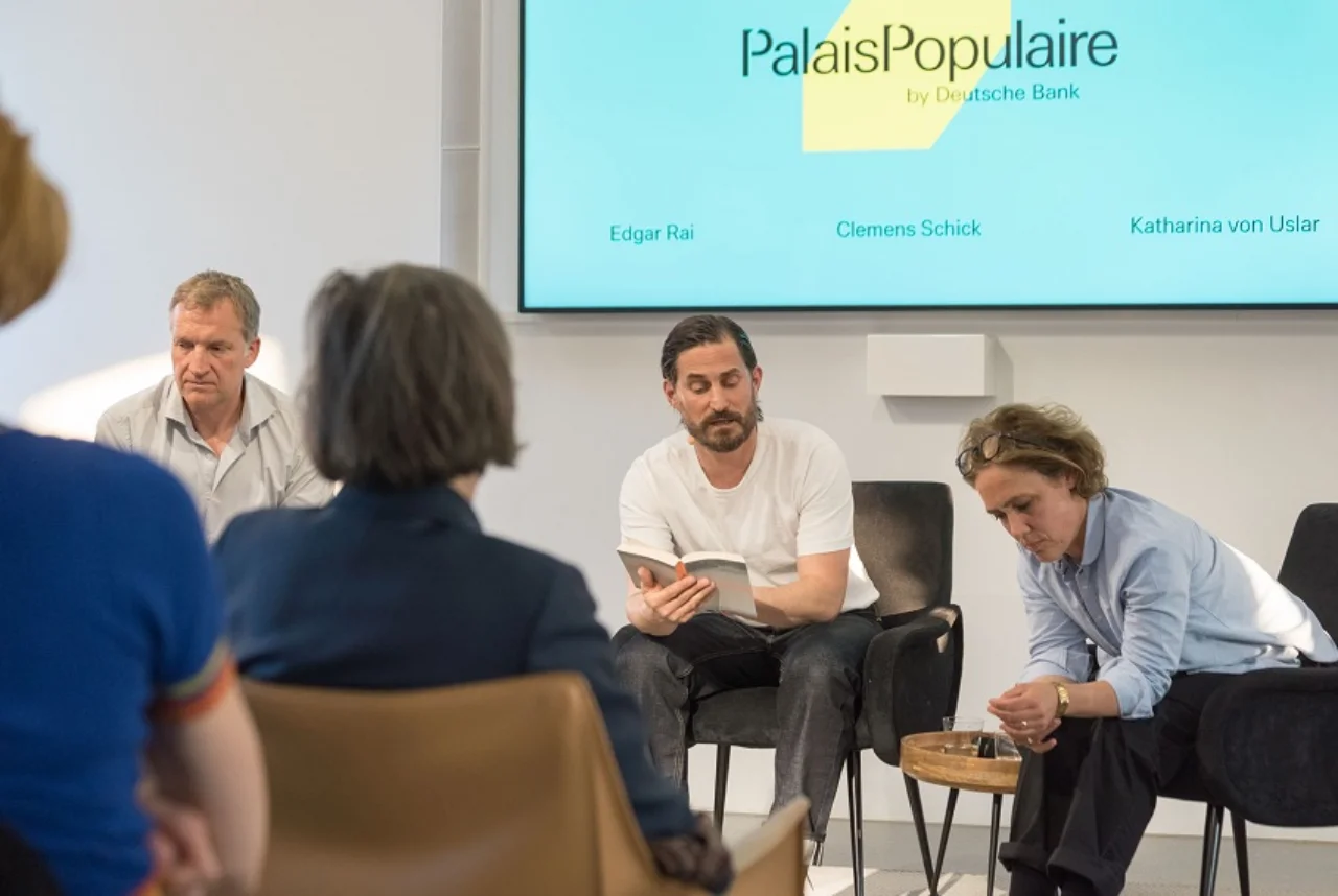 Charity event with Clemens Schick and bookstore Uslar&Rai