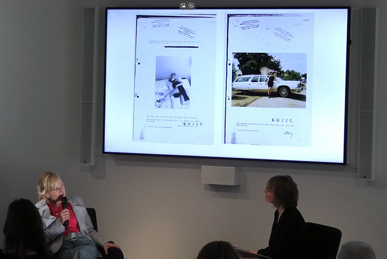 Cornelia Schleime und Dr. Sarah Alberti in Conversation