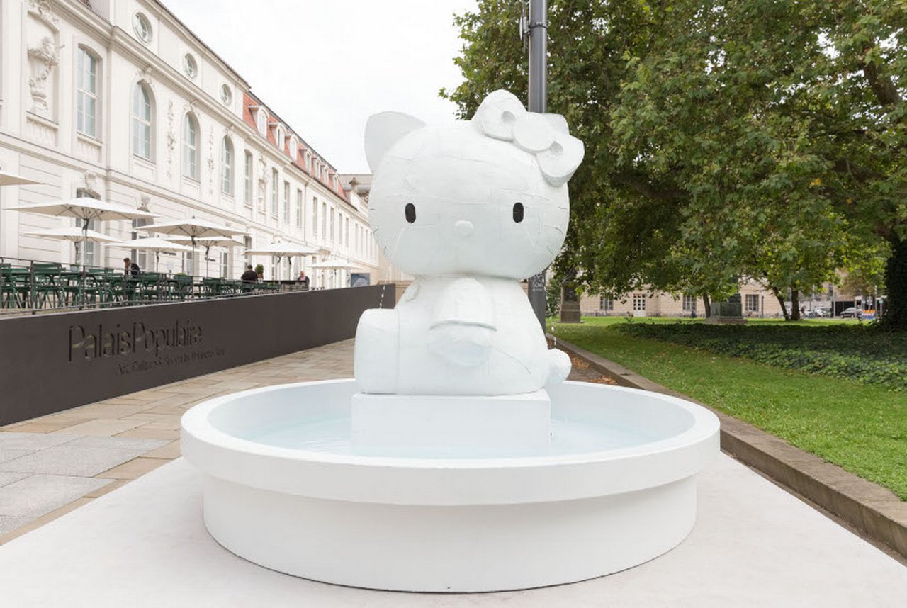 Kitty Fountain by Tom Sachs