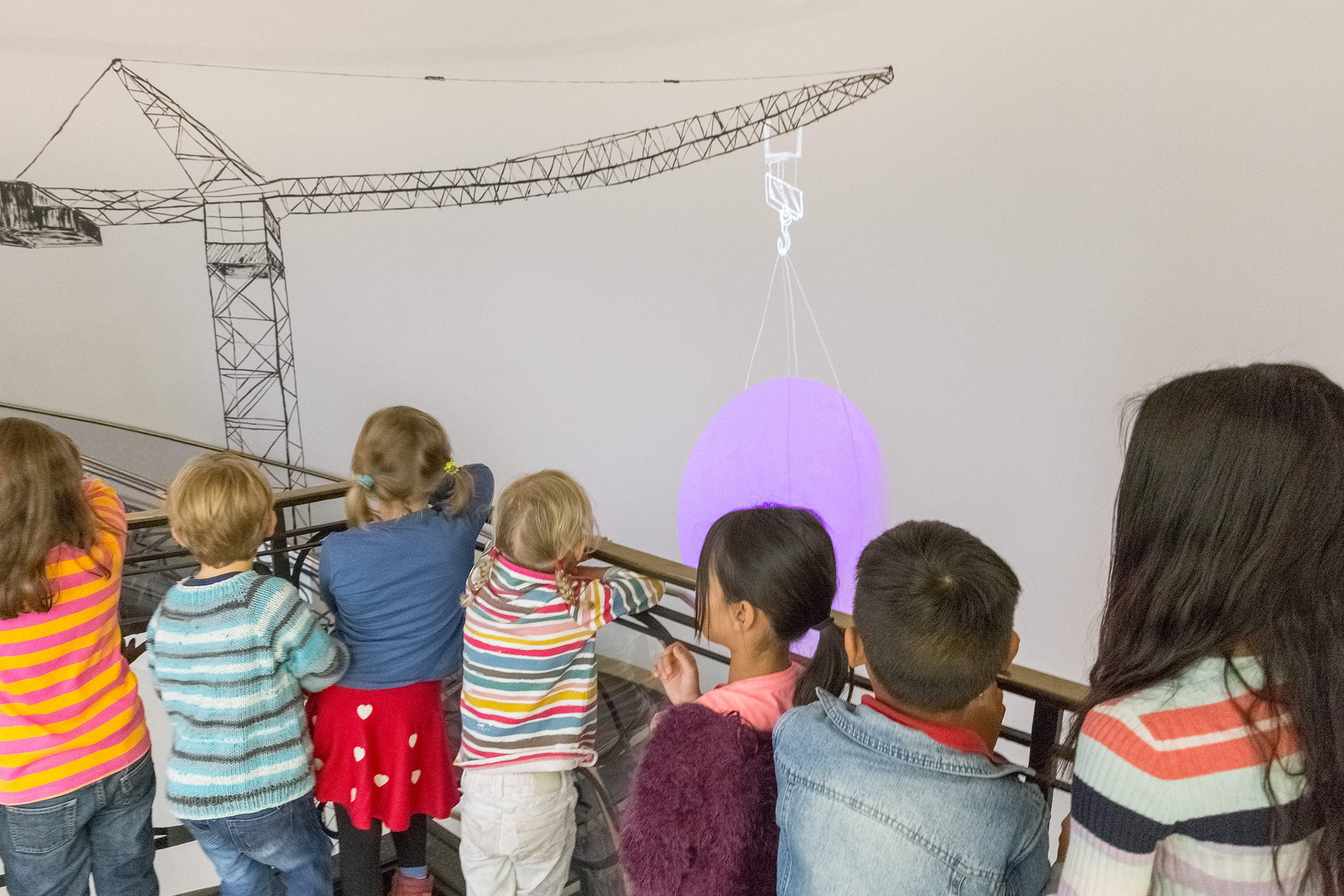 Children in rotunda